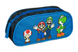 Undercover Federmäppchen Super Mario Blau mit Reißverschluss