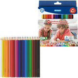 StyLEX triangular colored pencils 24 colors