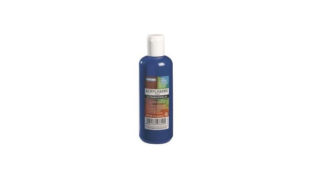 Bouteille de peinture acrylique Toppoint 250 ml bleu