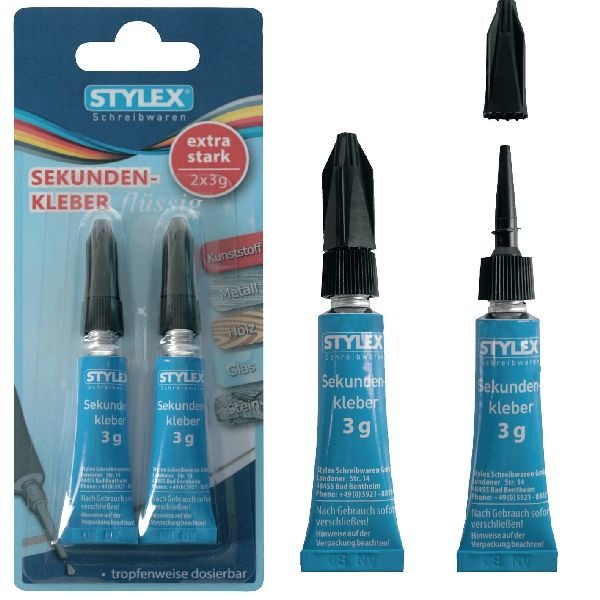 Stylex Anden lim 3 ml 2 stykker