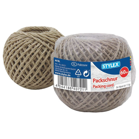 Stylex-Schnur 60 m braun