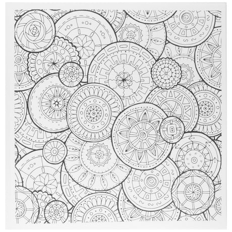 Stylex Malbuch für Erwachsene 24x24 cm