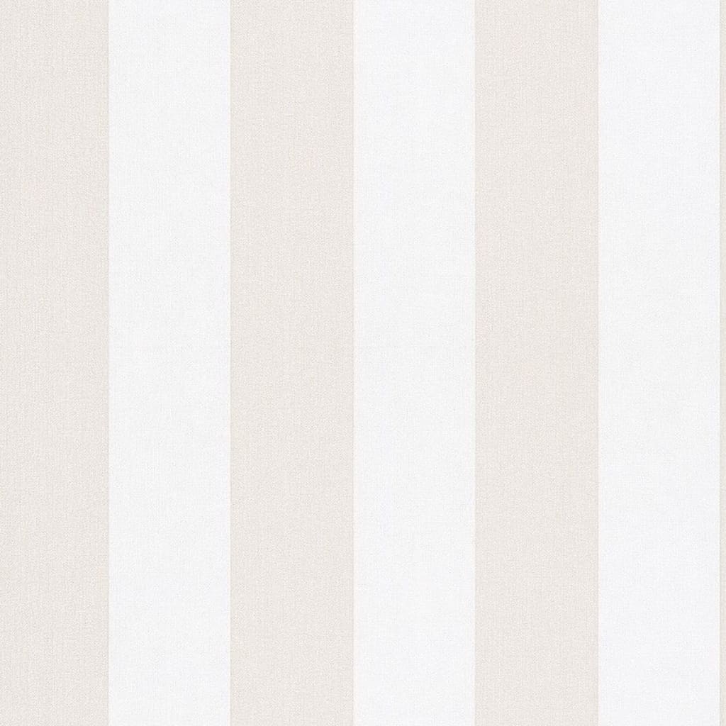 Noordwand Noordwand Wallpaper Topchic Stripes Beige and White