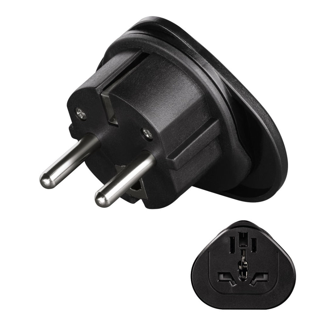 Hama Travel Plug Universal Europe Ingen omvandling