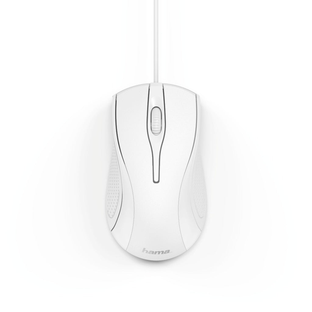 Hama Optical Mouse with 3 buttons MC-200 with cable white