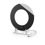 Hama DVB-T DVB-T2 kammerantenneytelse 45 Ring-Design Active White