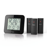 Hama Wetterstation EWS Trio mit drei Sensoren schwarz