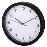 Horloge murale hama pure Ø 25 cm bras de bruit noir