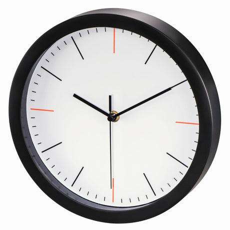 Hama Wanduhr maxr ø 25 cm geräuscharm weiß