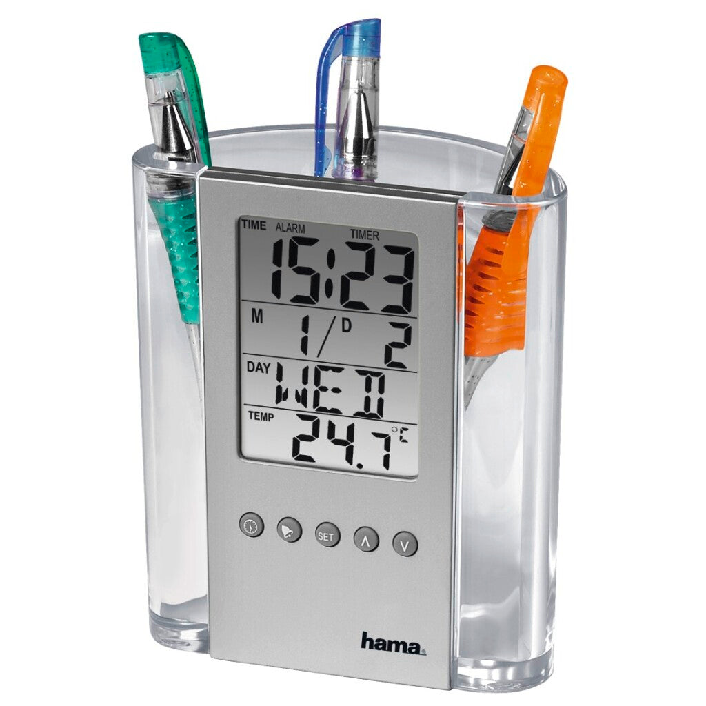 Hama LCD-Thermometer og Penhouder