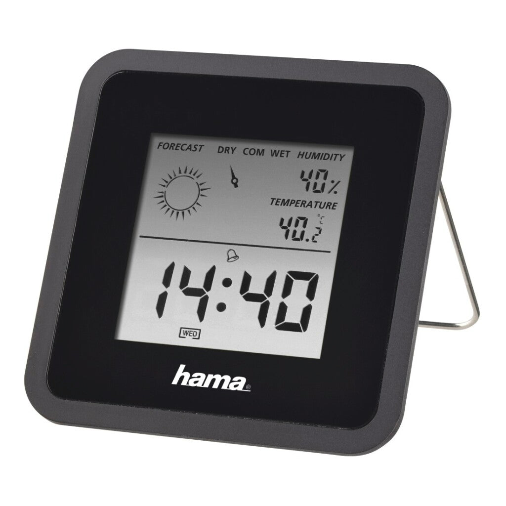 Hama thermo-hygromètre Th50 noir