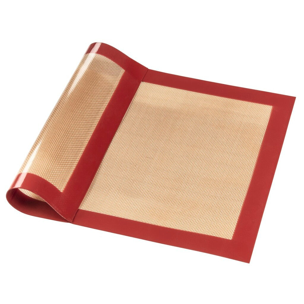 Xavax xavax silicone baking mat angular 40 x 30 cm red-brown