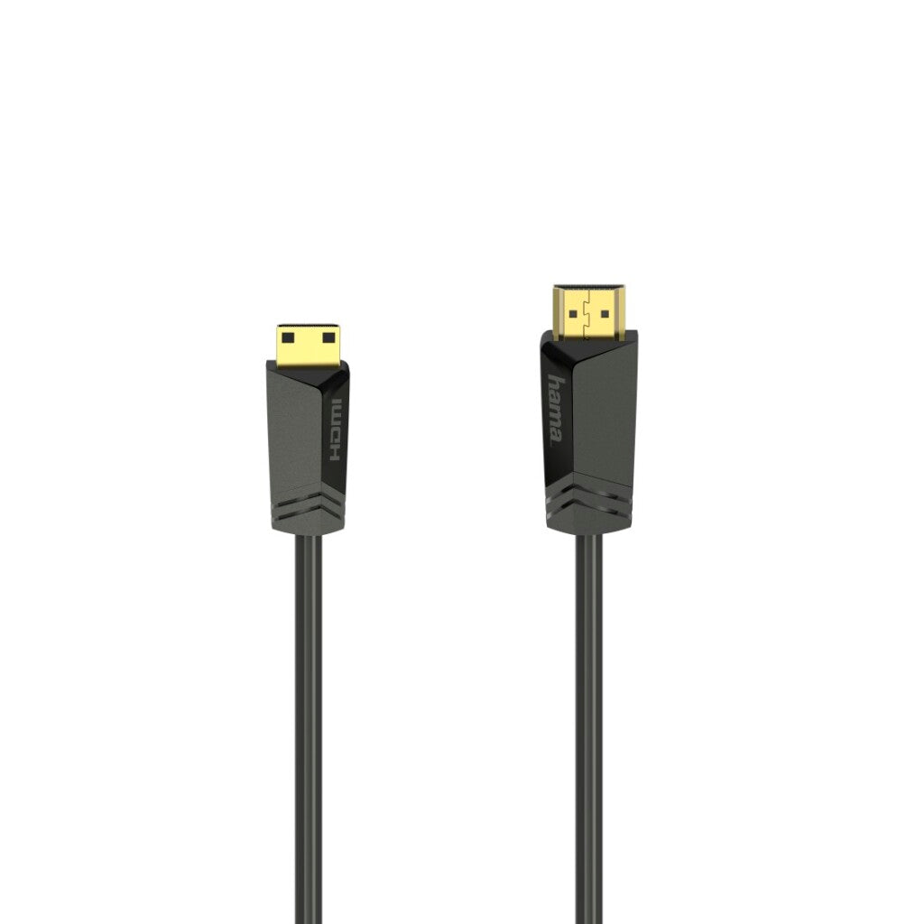 Hama vysokorychlostní obchod HDMI; Typ A - Conn. Typ C (mini) Ethernet 1,5 m