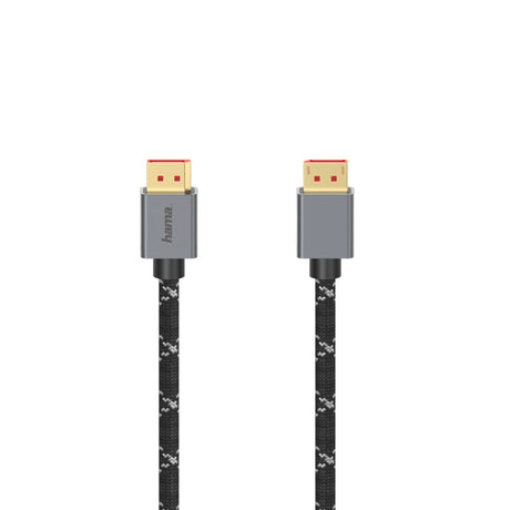 Hama Display-Port-Kabel DP 1.4 Ultra-HD 8k Aluminium 2,00 m