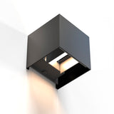 Hama LED wall lamp for inside and outside WiFi app and speech control black