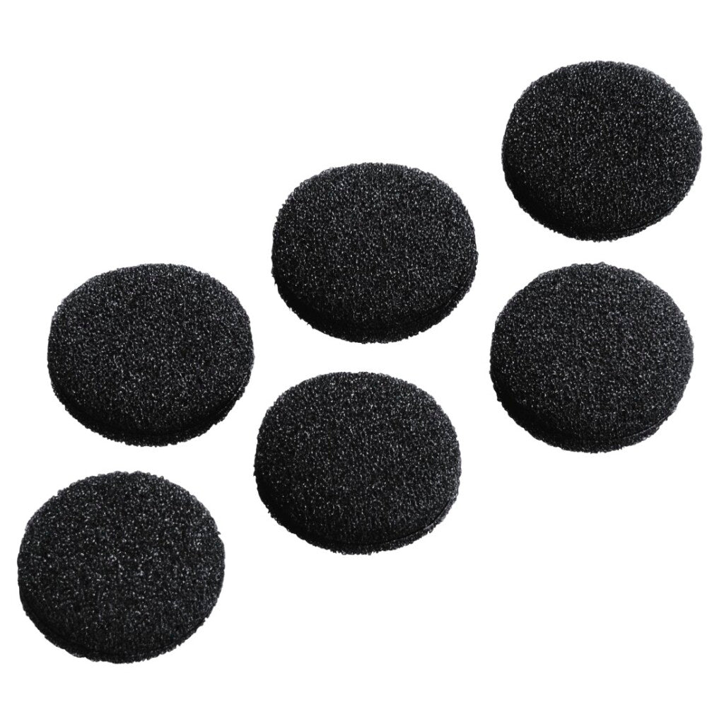 Hama Ersatz-Ohrschaumüberzüge ø 19 mm 6 Stück schwarz