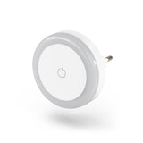 Hama vedl Night Light Touch Switch pro zásuvku na teplém světle zapnutý