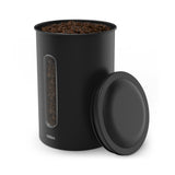 Xavax Kaffeedose für 1,3 kg Bohnen oder 1,5 kg Pulver, luftdicht, aromadicht, schwarz
