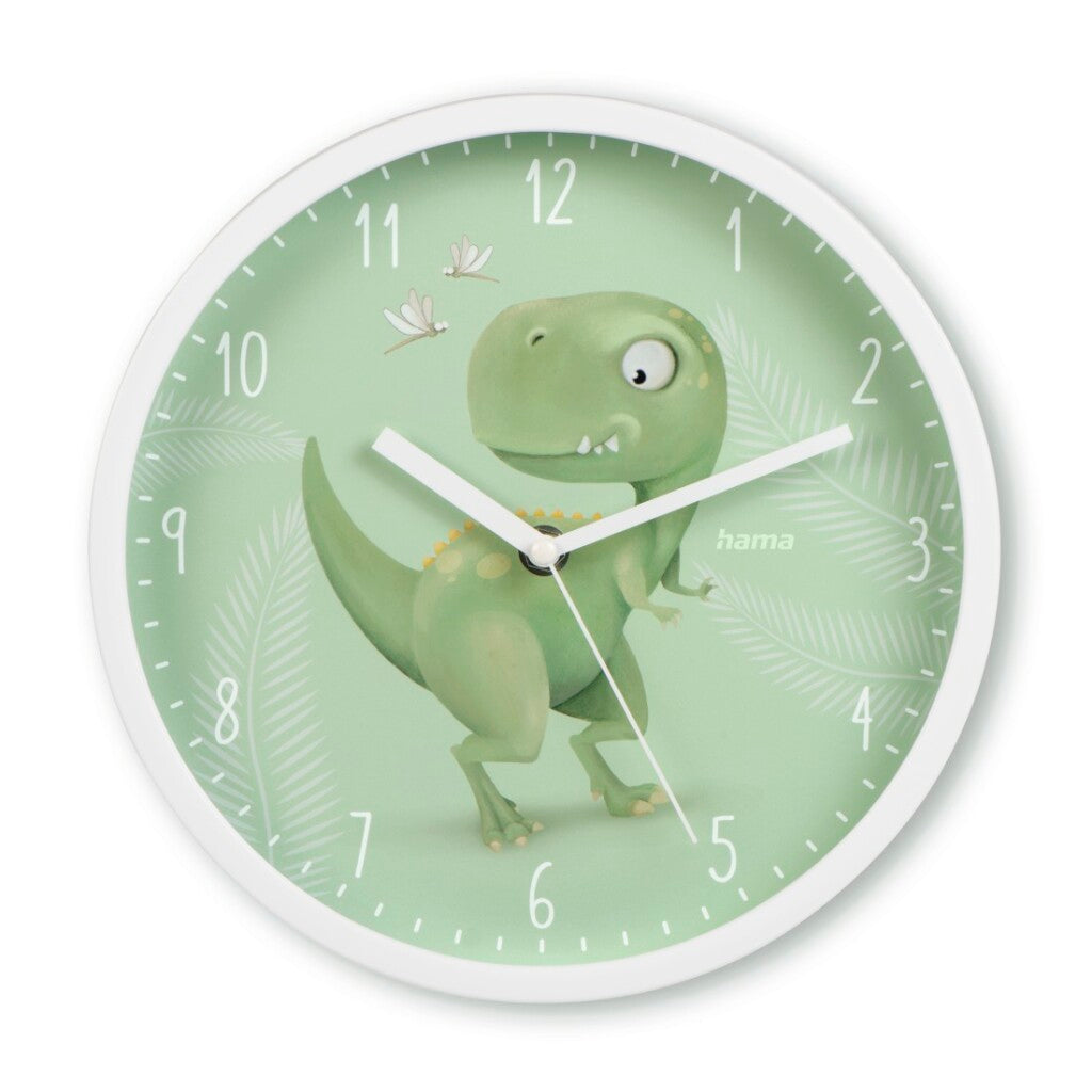 Hama Kinderwanduhr Cebu tickt nicht für Kinderzimmer analog ø 25 cm