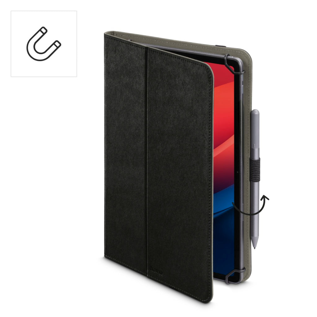 Hama Tablethülle Samt für Tablets 24 - 28 cm (9,5 - 11) Schwarz