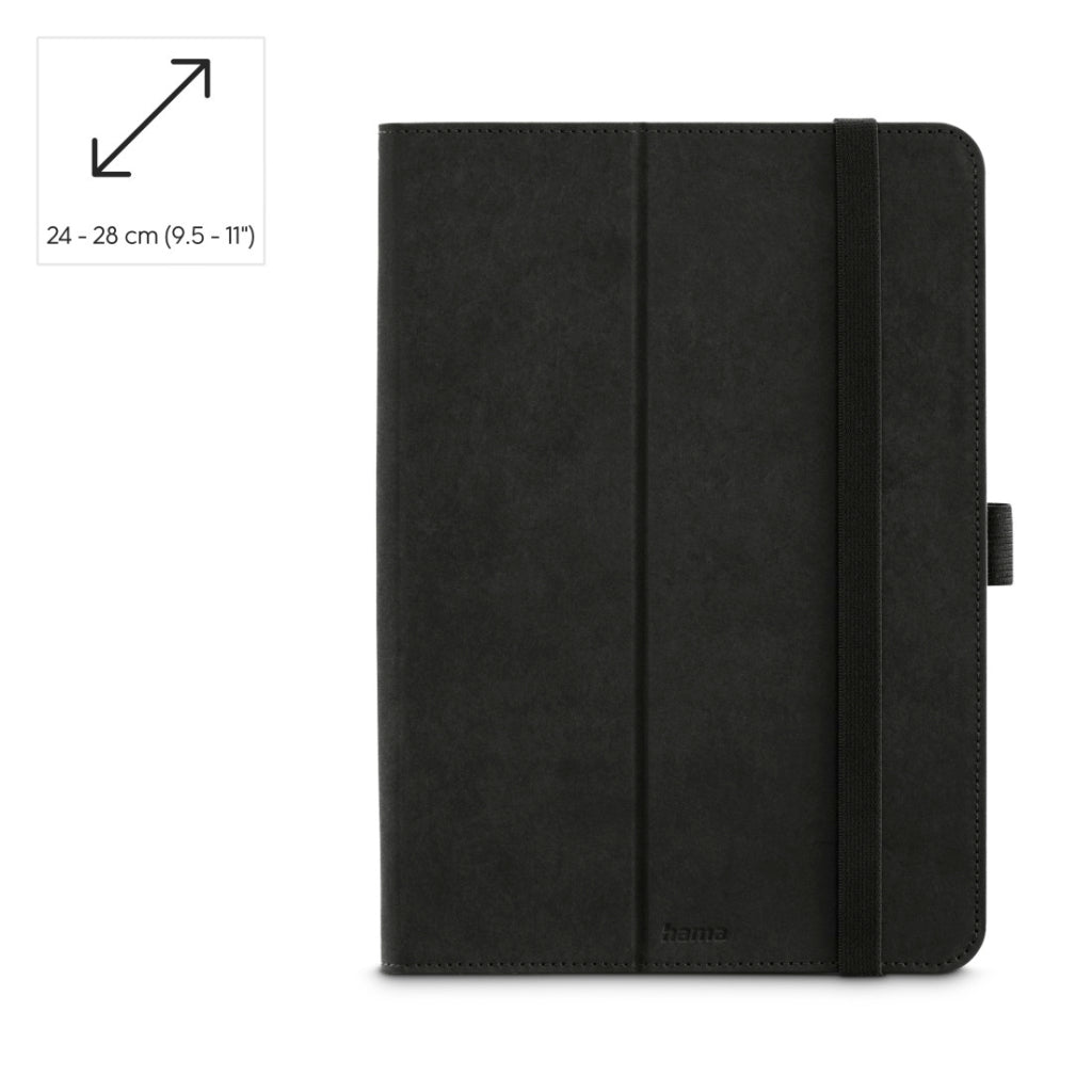 Hama Tablethülle Samt für Tablets 24 - 28 cm (9,5 - 11) Schwarz