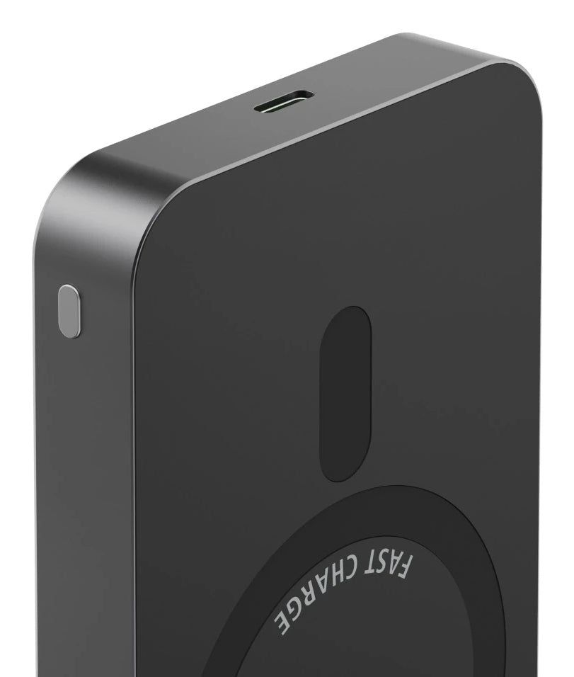 Hama Qi2 Wireless Power Pack 10000mah induktives Laden Anthrazit