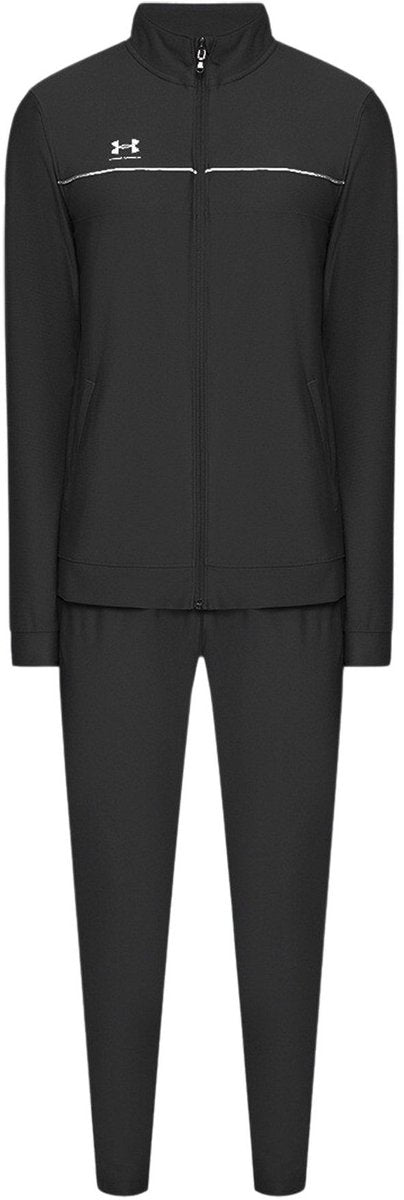 Under Armour UA M Challenger Tracksuit-Blk Herren-Trainingsanzug – Schwarz – Weiß