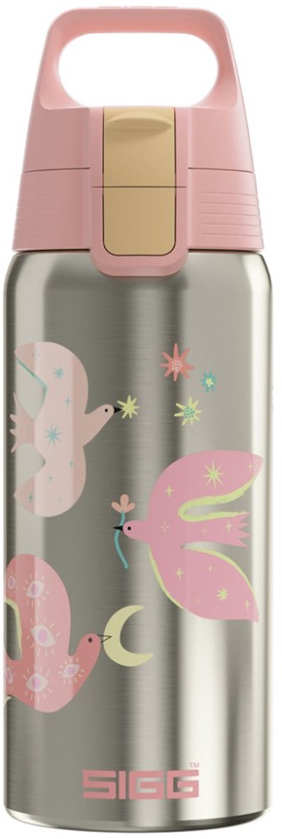 Sigg Trinkflasche Aluminium Fly Away 0,5l – farbenfroh und langlebig.