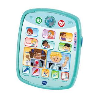 Vtech Care Lederspielzeug-Arzt-Set – Lernspielzeug – inklusive 15 Zubehörteilen – mit gesungenen Liedern