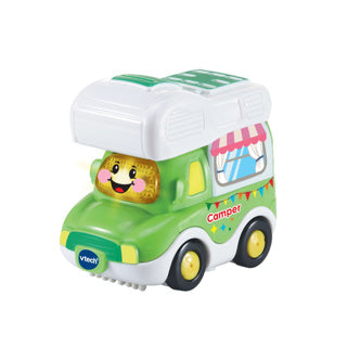 Vtech Toot Toot Cars Cas Camper – Spielzeugauto – Spielfigur – Lernspielzeug für Babys – Lieder, Melodien – Geschenk – Spielzeug 1 bis 5 Jahre
