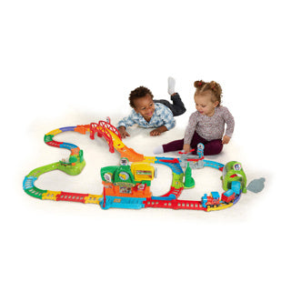 Vtech Toot Toot Cars – Abenteuerzug-Set – inkl. Lucas-Lokomotive