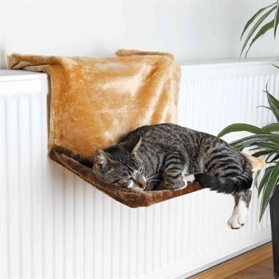 Trixie radiator-hangmat pluche wolwit