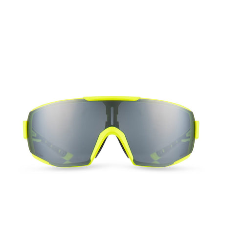 Bold anti condens fietsbril yellow neon smoke lens