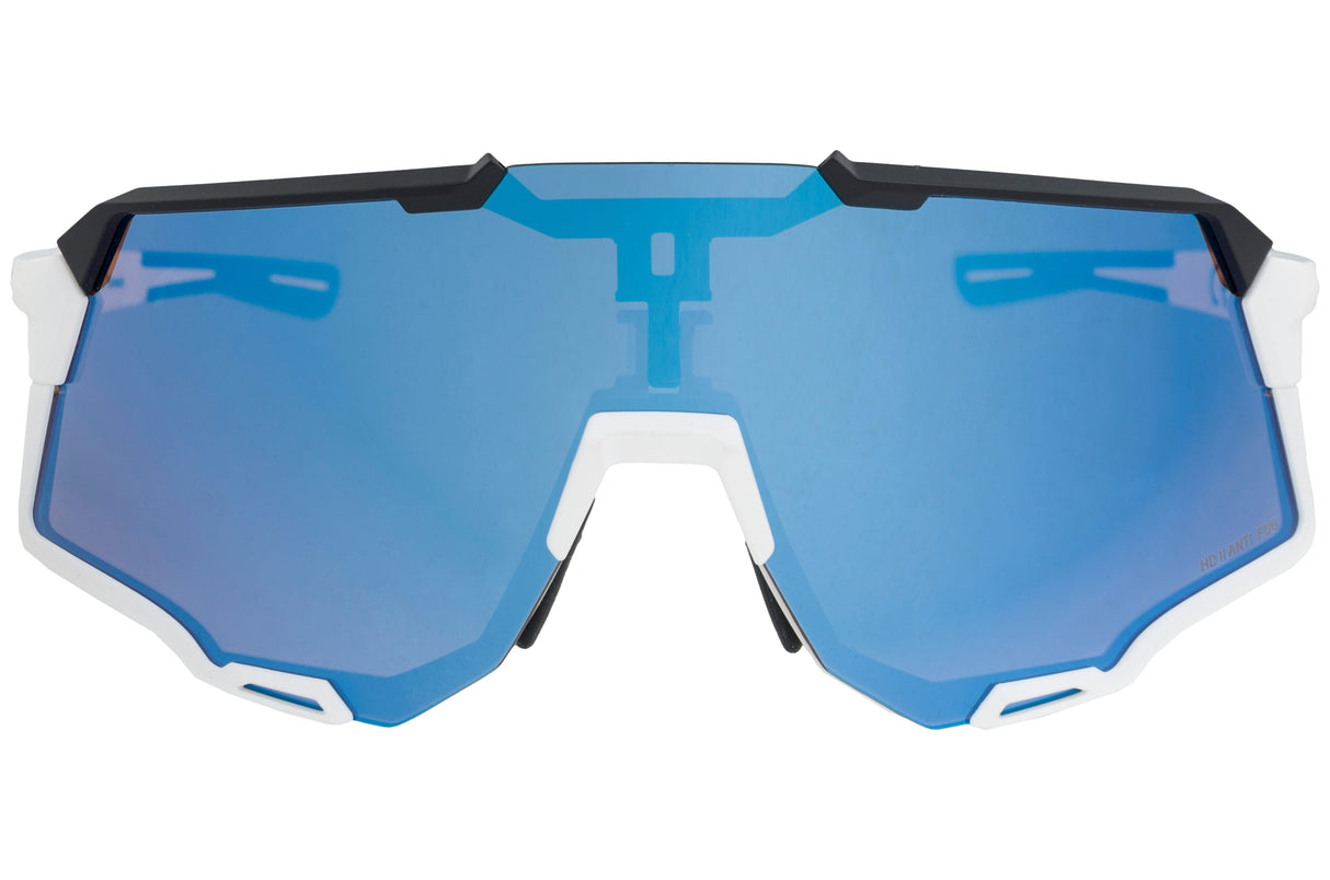 Agu dynamisch fietsbril zwart blauw lens