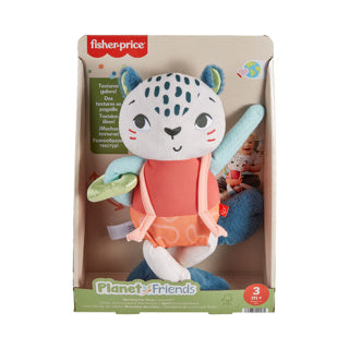 Fisher-Price Fisher Price Planet Friends – Schneeleopard – Kuscheltier