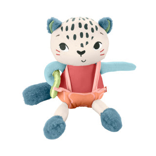 Fisher-Price Fisher Price Planet Friends – Schneeleopard – Kuscheltier