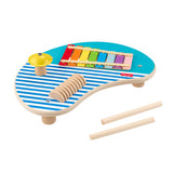 Fisher-Price-Musiktisch aus Holz – mit Instrumenten – 3-teilig