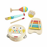 Mattel Fisher Price Holzspielzeug-Musikinstrumente-Geschenkset
