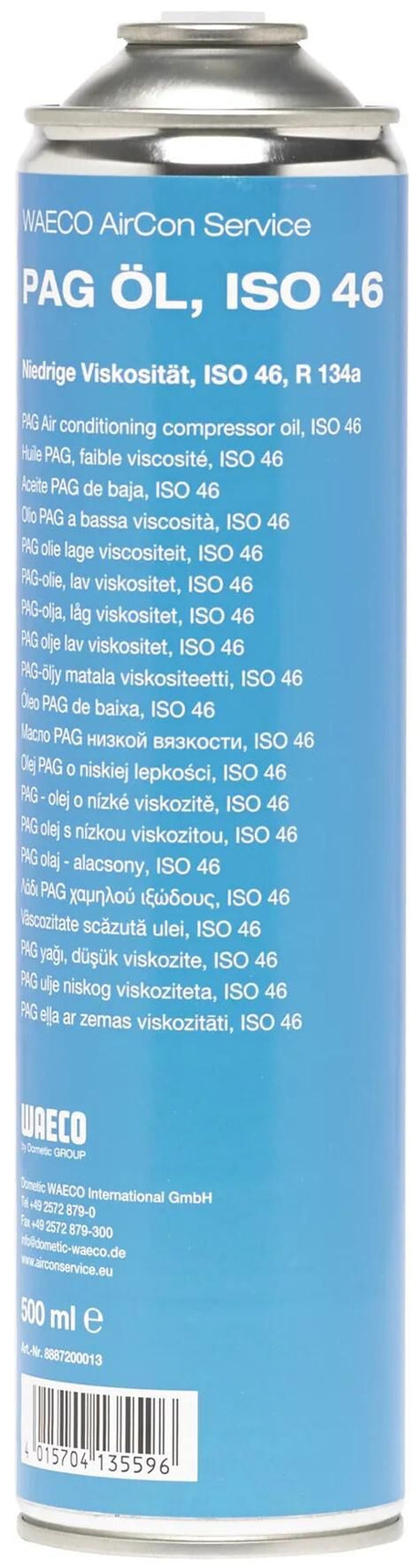 Waeco Klimakompressoröl Seite 46 Klimakompressor f.r134a, 500 ml