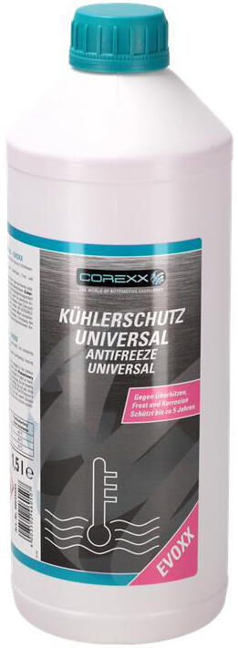 Corexx Kühlerschutzprodukt Uni Evoxx Frostschutzmittel 1,5 l Universal Evoxx