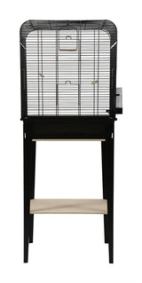 Zolux Bird Cage Chic Loft con mobili neri