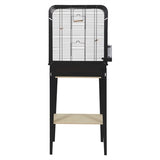 Zolux Bird Cage Chic Loft avec meuble noir