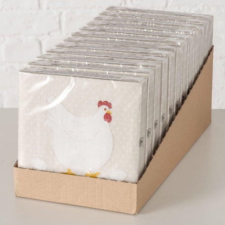Boltze Home Servietten Ula 16,5x16,5x3cm