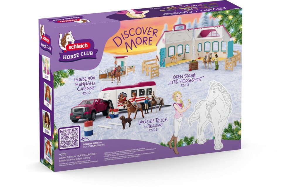 Schleich 99178 Adventskalender Pferdeclub 2025