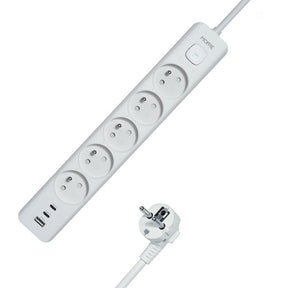 Morre power strip 5g usb, 2xusb-c,1,5m