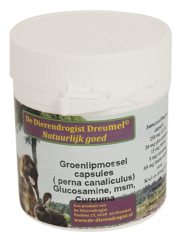 Tierischer Drogist grün -lip Moos mit Glucosamin -MSM -Curcuma