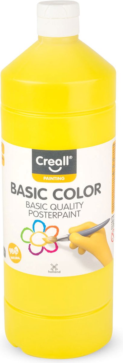 Creall Schulfarbe gelb, 1 Liter