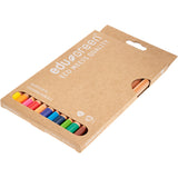 Edu3 edugreen Jumbo-Buntstifte, Stärke 10 mm, Mine 5 mm, verschiedene Farben, 12 Stück 1 Box