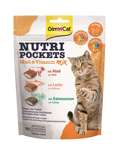 Gimcat Nutri Pockets Malt-Vitaminmix