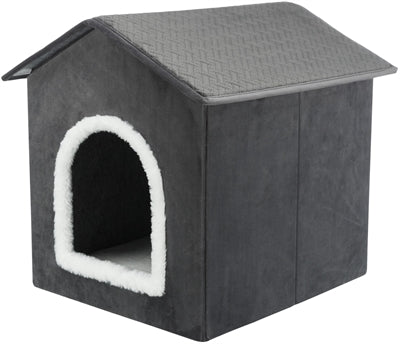 Trixie Dog Basket Cat Basket House Livia Grey White